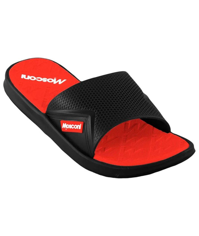 Chanclas Mosconi Freestyle Negro - Rojo