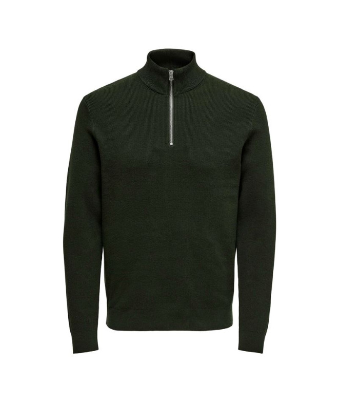 Sudaderaonly & Sons Phil Reg 12 Struc Half Zip...