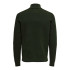 Sudaderaonly & Sons Phil Reg 12 Struc Half Zip Black Hombre