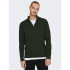 Sudaderaonly & Sons Phil Reg 12 Struc Half Zip Black Hombre