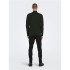 Sudaderaonly & Sons Phil Reg 12 Struc Half Zip Black Hombre