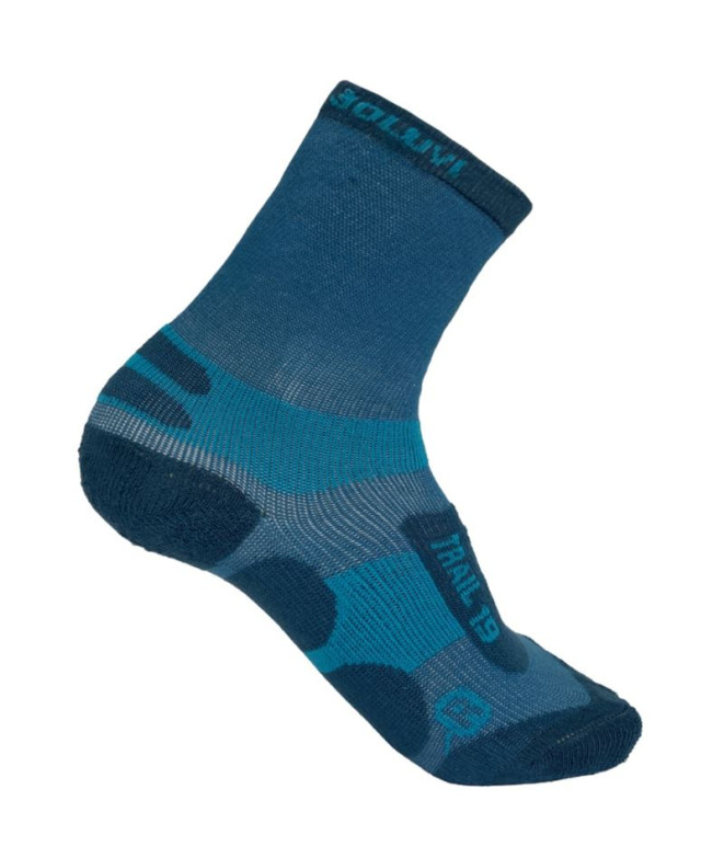 Calcetines de Trail Joluvi Coolmax Trail Azul...