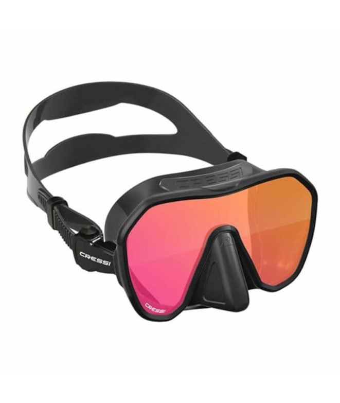 Máscara de Buceo Cressi Zs2 Medium Unisex Negro...