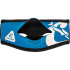 Funda Neopreno Tira Mascara Pony Azul-Blanco Cressi Cressi