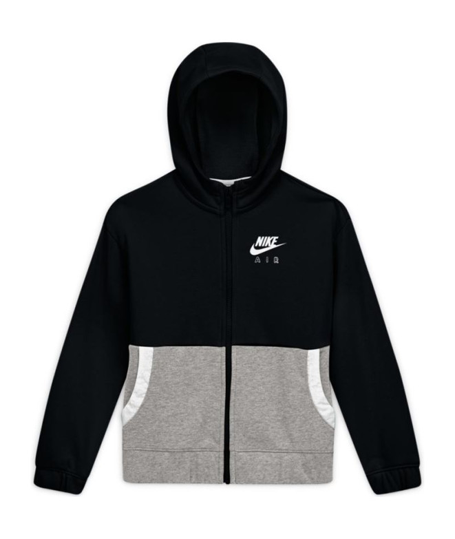 Chaqueta Nike Air Negro/Gris Infantil