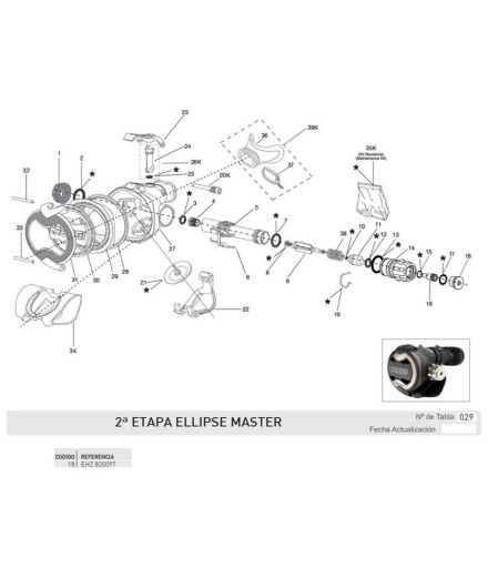 Tapon Pomo Master Cressi