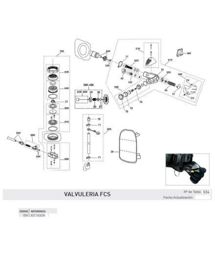 Tuerca Sistema Tensado Fcs Cressi