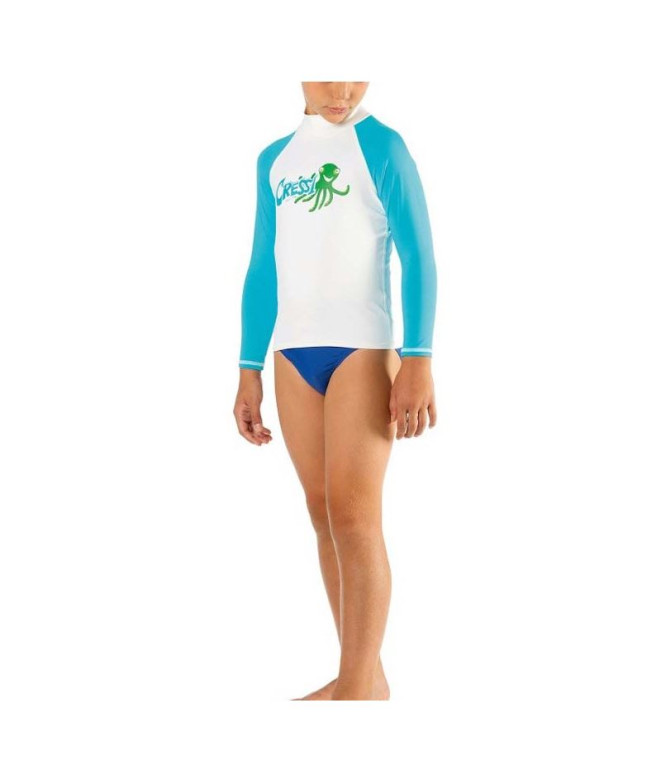 Camiseta Manga Larga Cressi Rashguard Infantil...