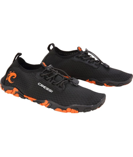 Zapatillas Acuáticas Cressi Molokai Unisex Negro-Naranja