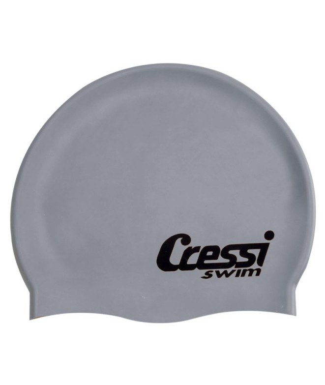 Gorro De Natación Cressi Silicona Dome 3D Plata...