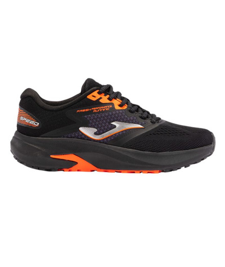 Zapatillas Joma Speed 2432 Negro Naranja