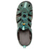 Sandalias de Montaña Keen Clearwater Cnx Leather Mineral Blue/Yellow Mujer