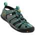 Sandalias de Montaña Keen Clearwater Cnx Leather Mineral Blue/Yellow Mujer
