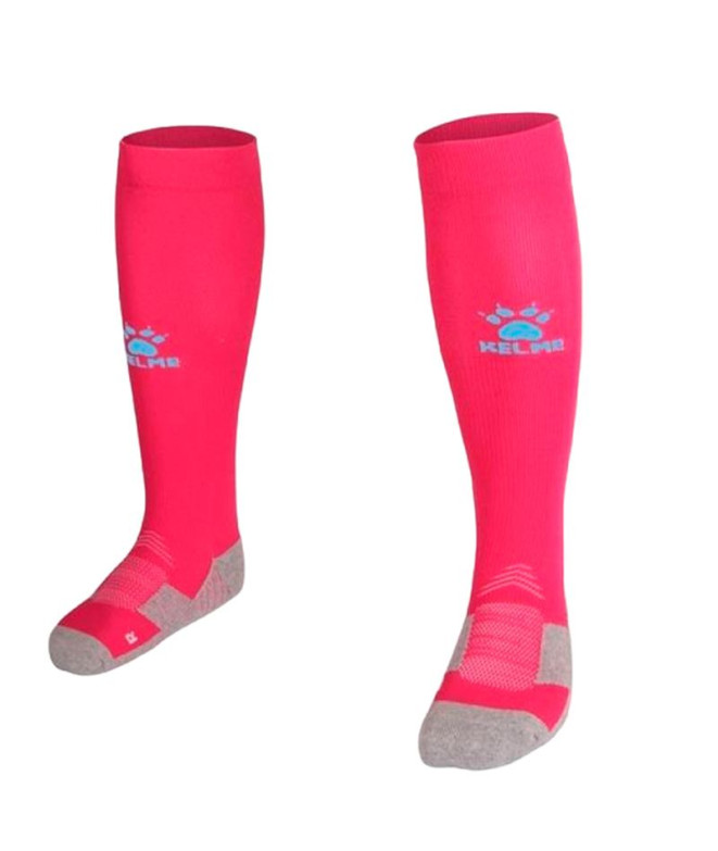 Medias de Fútbol Kelme Long Sock Liga Rose-Azul...
