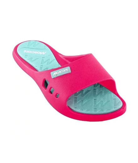 Chanclas Mosconi Olympic Fuxia - Azul Celeste Mujer