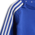 Conjunto adidas Essentials 3 Bandas Jogger Set Infantil Azul