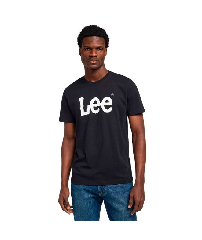 Camisetas Lee Wobbly Logo  Hombre