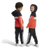 Chandal adidas Little Tiberio 3 Bandas Colorblock Fleece Infantil Negro