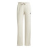 Pantalones adidas Essentials Small Logo Feel Cozy Open Hem Mujer Beige