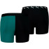 Calzoncillos Puma Colour Block Infantil Negro/ Verde Pack