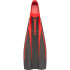 Aleta de Buceo Cressi Free Frog Unisex Negro-rojo