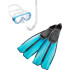Kit de Buceo Cressi Rondinella Aguamarina