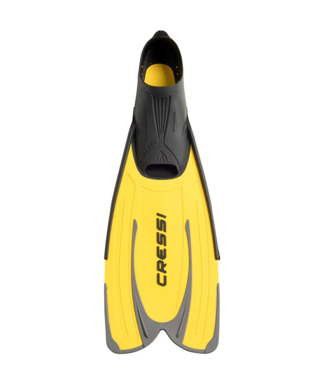 Aleta de Buceo Cressi Agua Unisex Amarillo
