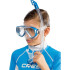 Kit de Buceo Cressi Ondina Vip Infantil Transparente Azul