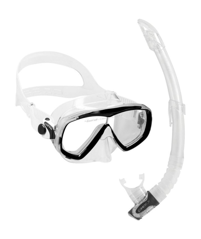 Kit de Buceo Cressi Estrella Vip  Transparente...