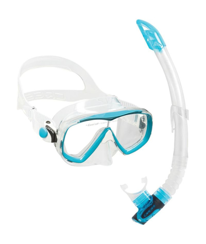 Kit de Buceo Cressi Estrella Vip  Transparente...