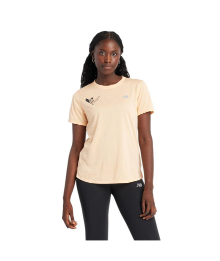 Camiseta New Balance Valencia Marathon Athletics Mujer