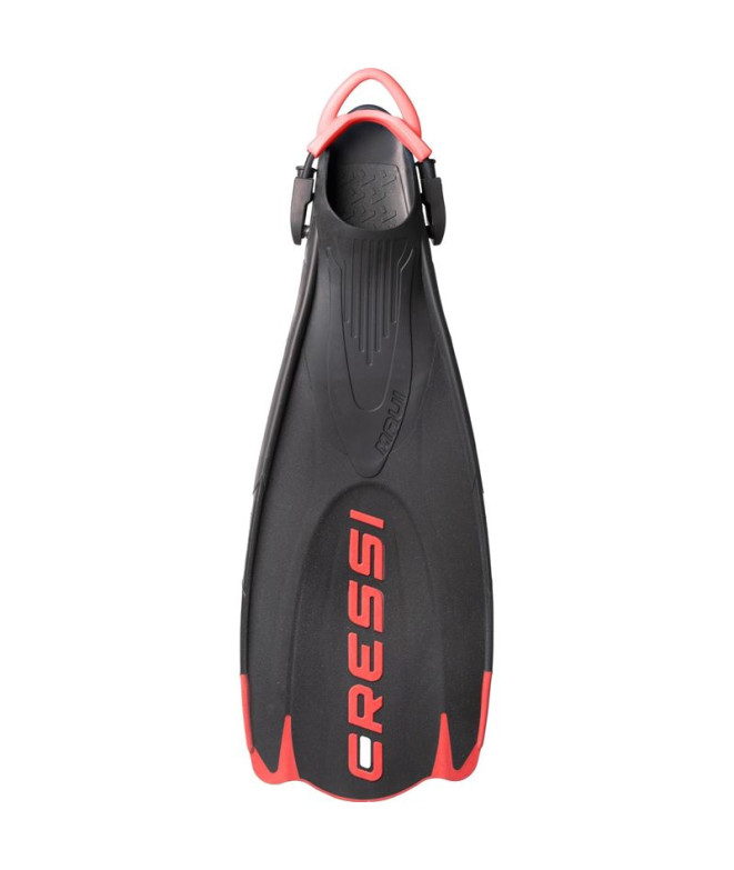 Aleta de Buceo Cressi Maui Unisex Negro-Rojo