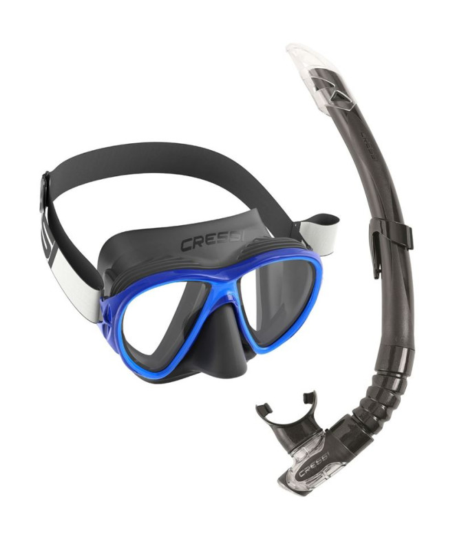 Kit de Buceo Cressi Fiji Tx  Dark Azul