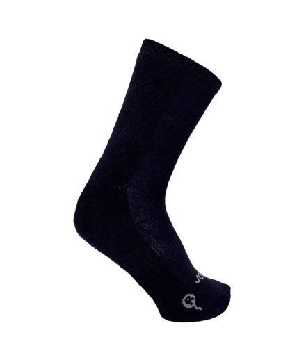 Calcetin Joluvi Ctton Step Alto P.3 Negro Infantil