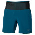 Pantalones Corto de Running Mizuno Multi Pocket 2In1 7.5 Hombre Azul Marino