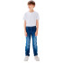 Pantalones name it ryan Slim 5225 Dark Blue Denim Niño