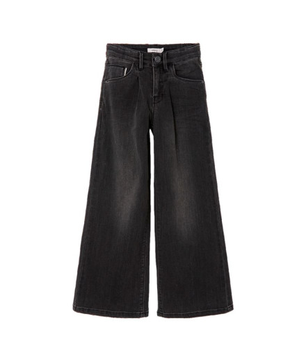 Pantalones Name it fbella Wide Jeans 1463-Sp Black Denim...