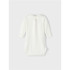 Camiseta name it tylla White Alyssum Bebés