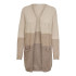 Sudadera Only queen Long Cardigan Sand Mujer