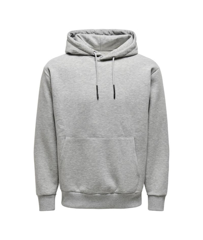 Sudadera Only & Sons ceres ie Light Grey...