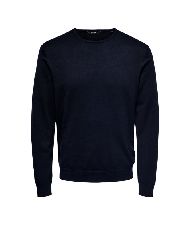 Sudadera Only & Sons wyler Life Reg 14Crew Dark...