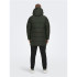 Chaqueta Only & Sons carl Life Long Quilted Coat Peat Hombre