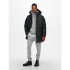 Chaqueta Only & Sons carl Life Long Quilted Coat Black Hombre