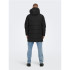 Chaqueta Only & Sons carl Life Long Quilted Coat Black Hombre