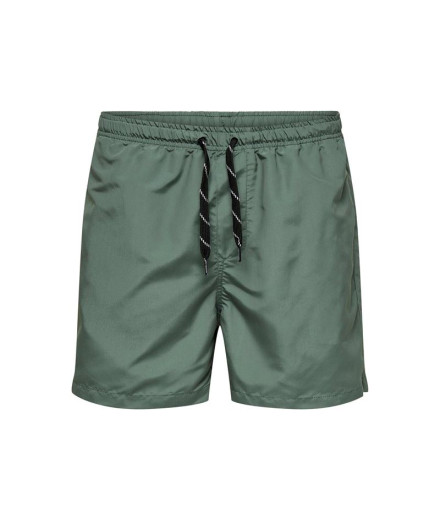 Bañador Only & Sons Onsted Life 1832 Castor Gray Hombre