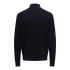 Sudadera Only & Sons phil Reg 12 Struc Half Zip Dark Navy Hombre