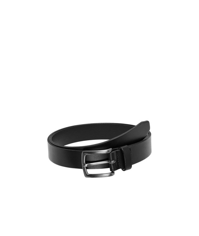 Cinturón Only & Sons boon Slim Leather Black...