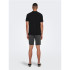 Camiseta Only & Sons fletcher Life Slim Ss Black Hombre