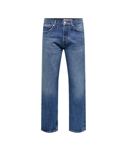 Pantalones Only & Sons edge Straight Mb 4939 Azg Medium...