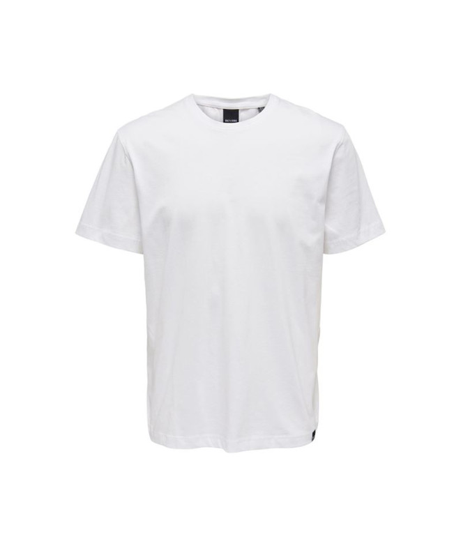 Camiseta ONLY & S max Life White Hombre